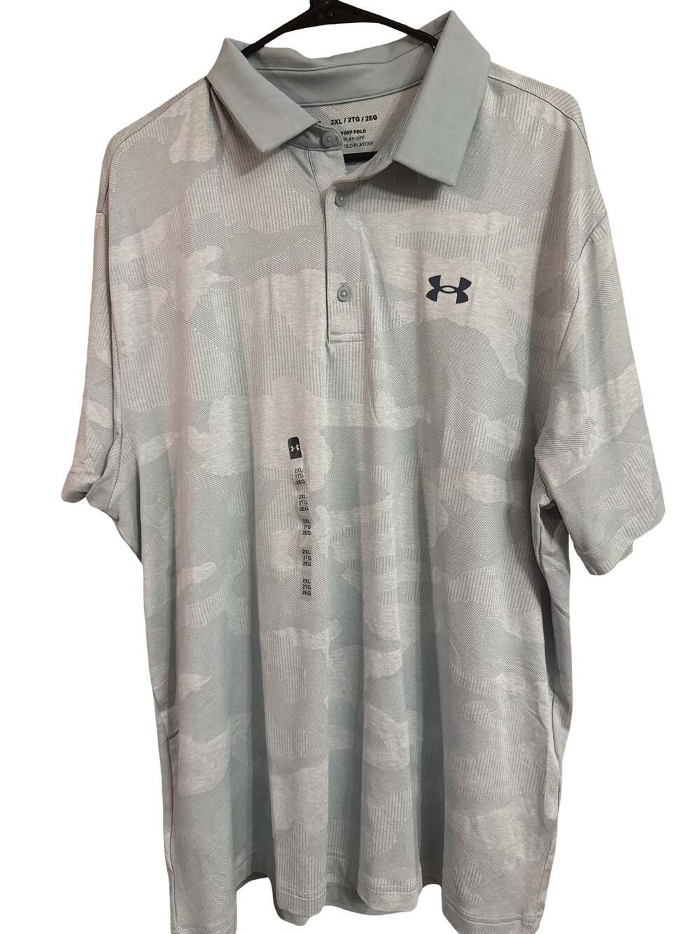 Under Armour Men's Playoff Camo Jacquard Polo Shirt